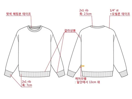 패션 관련 모든 품종을 도식화로 제작해드립니다.