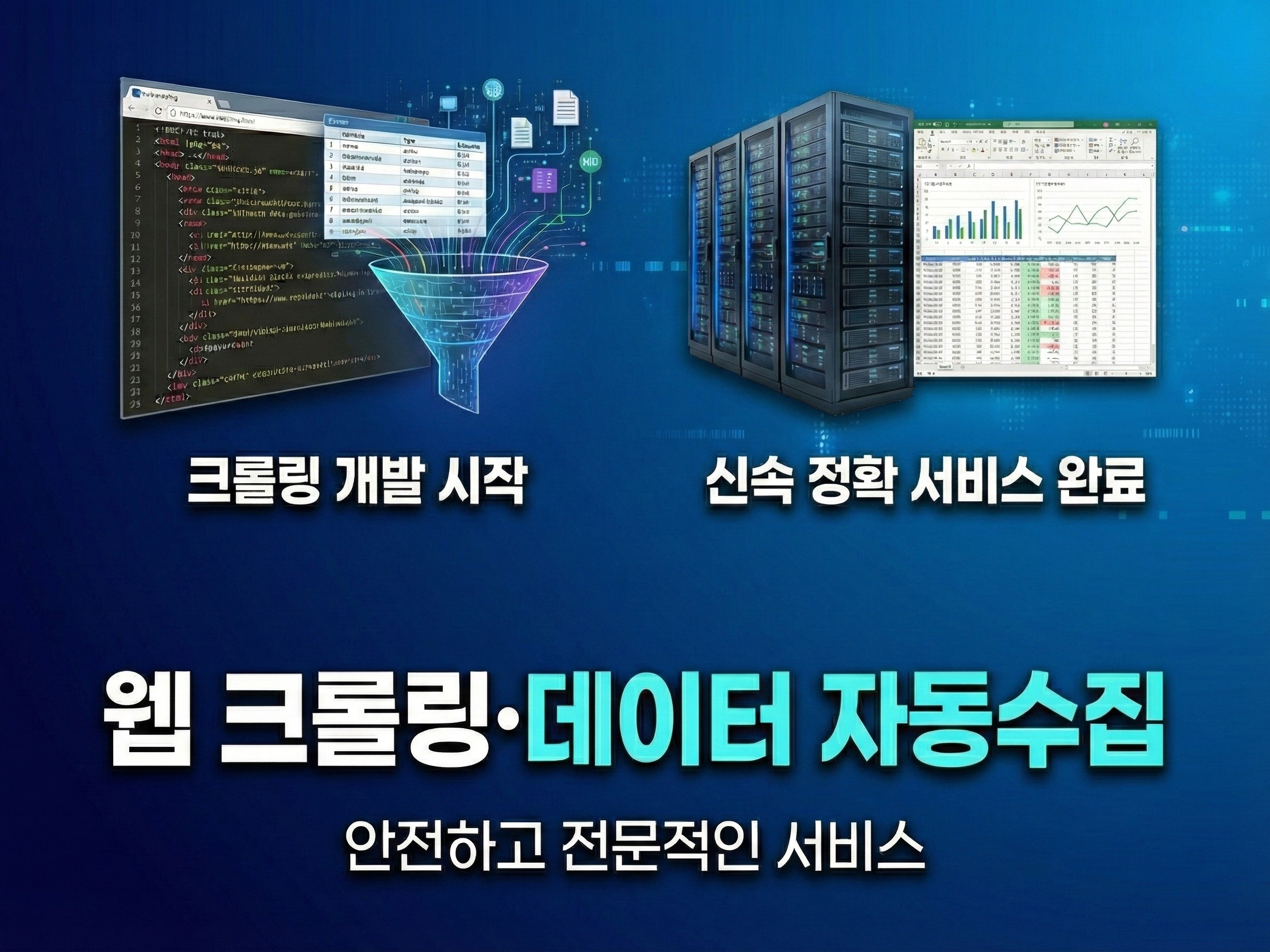 맞춤형 웹 크롤링·데이터 자동 수집