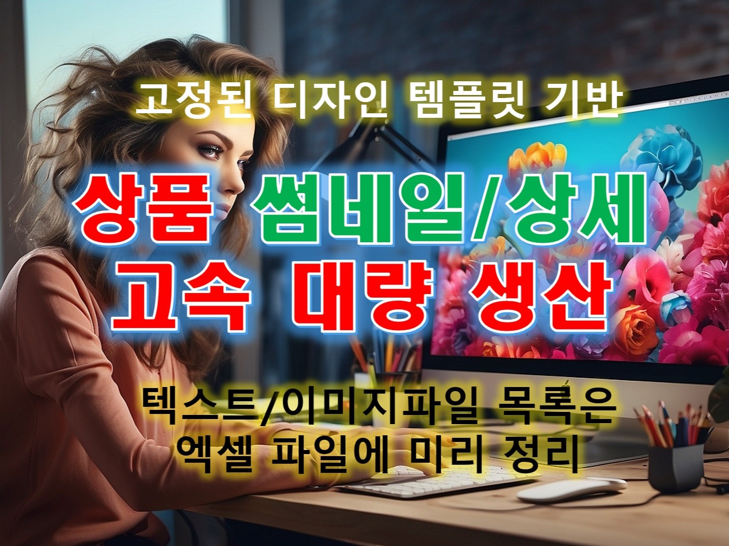 썸네일/상품상세 이미지 작업 자동화 프로그램 개발