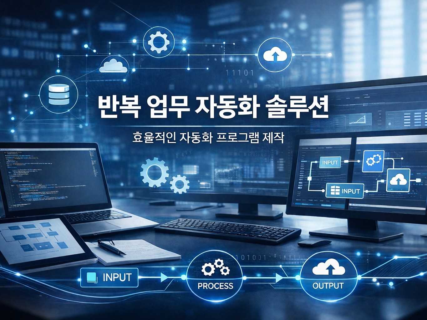 반복 업무 자동화 프로그램 제작 / 개인·사업자법인