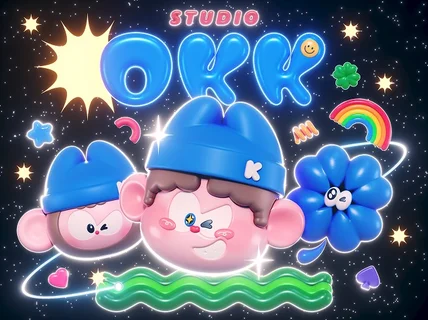 브랜드 3D.2D 캐릭터 디자인