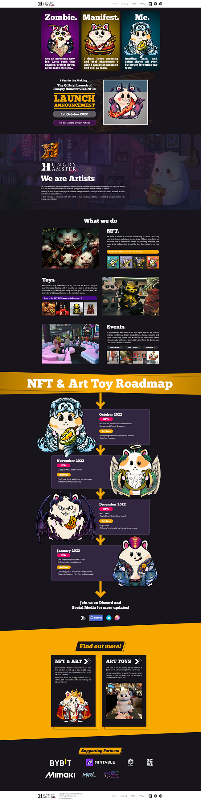 NFT 민팅 웹사이트 스마트 컨트렉트 제작해 드립니다. - 크몽