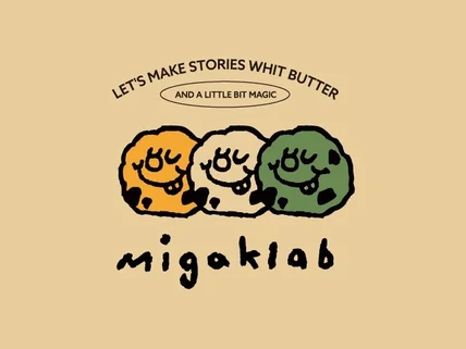 감각적인 드로잉 일러스트 캐릭터 로고디자인