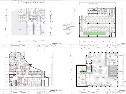 인테리어 설계도면 작업해드립니다