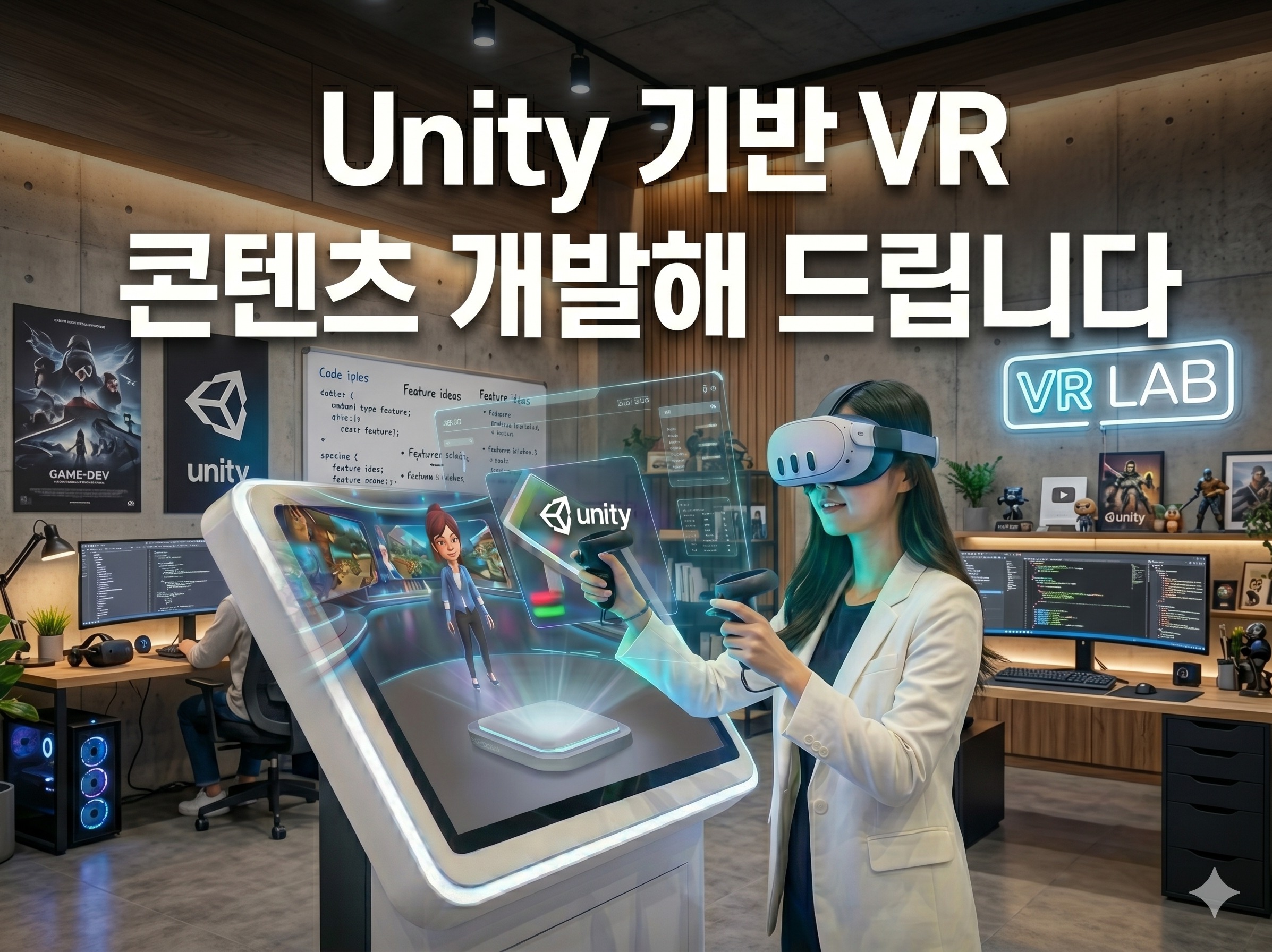 Unity 기반 VR 콘텐츠 개발해 드립니다 - 크몽