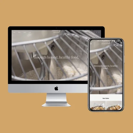 포트폴리오-식품 브랜드 써니테르 쇼핑몰 제작