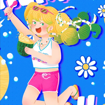 포트폴리오-새콤달콤 파인애플 샤베트!