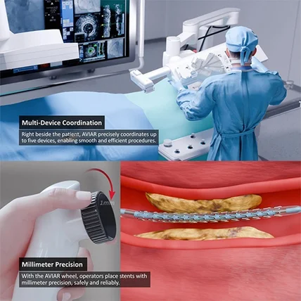 포트폴리오-[3D의료영상] 로봇 보조 관상동맥질환 수술 3D 의료영상