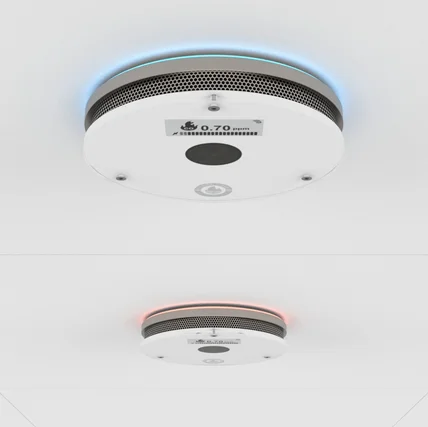 포트폴리오-[3D모델링][3D렌더링][제품디자인][퀄리티] 아는소방CNC 불연성화재감지기