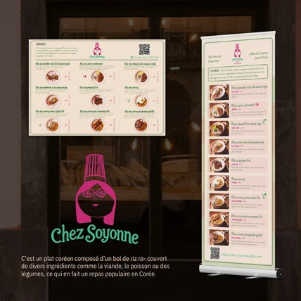 포트폴리오-{Chez Soyonne} Paris의 한식덮밥