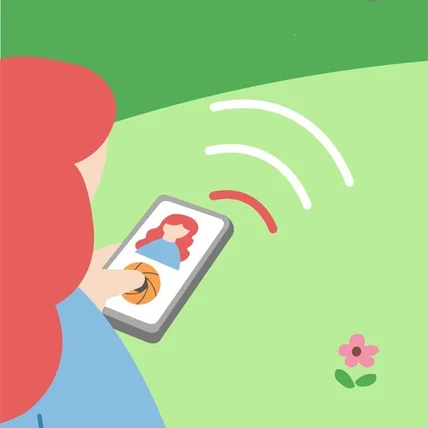 포트폴리오-원거리 셀카 앱디자인