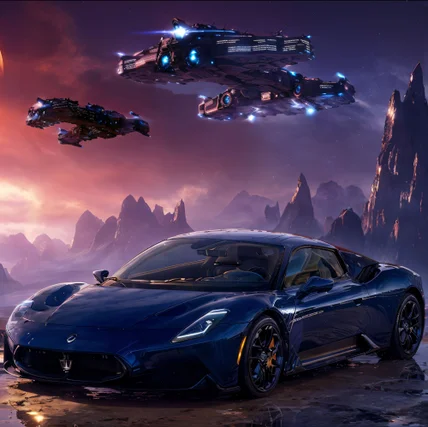 포트폴리오-맨노블레스 잡지용 자동차 이미지 제작