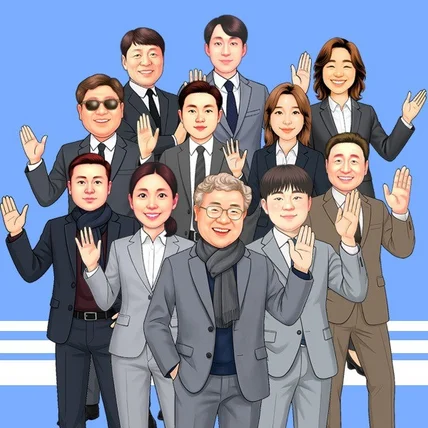 포트폴리오-디지털 캐리커쳐