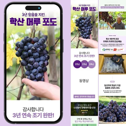 포트폴리오-과일상세페이지 상세페이지제작 심플상세페이지 상세페이지 포토상세페이지 식품상세페이지