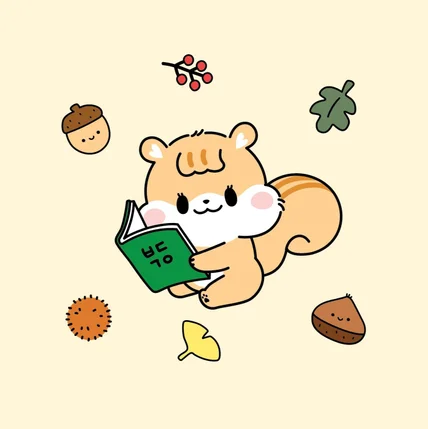 포트폴리오-<보담국어> 학원 캐릭터디자인