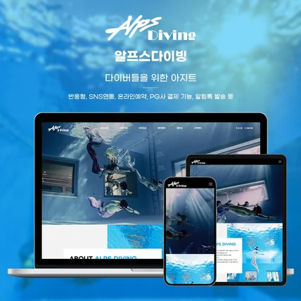포트폴리오-알프스다이빙