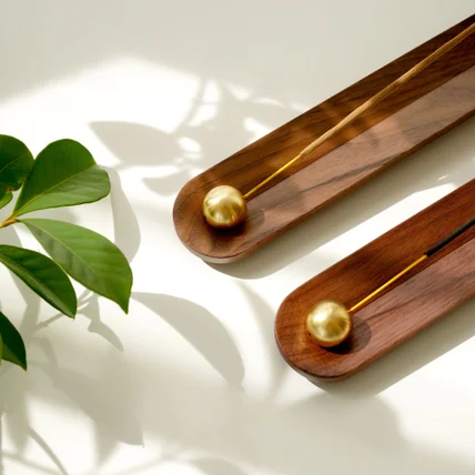 포트폴리오-인센스홀더 자연광 감성영상 [촬영/편집]