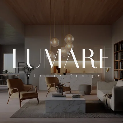 포트폴리오-하이엔드 인테리어 조명 브랜드 LUMARE 로고