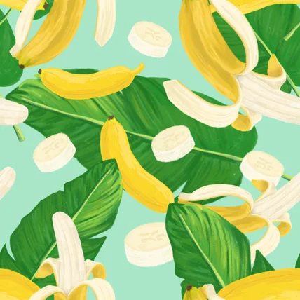 포트폴리오-트로피컬 패턴 디자인