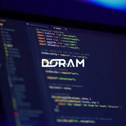 포트폴리오-IT 기업 로고 디자인 | DORAM