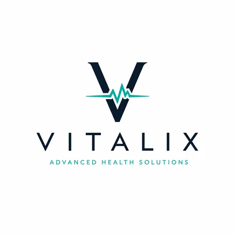 포트폴리오-' VITALIX ' 헬스케어 브랜드 로고디자인