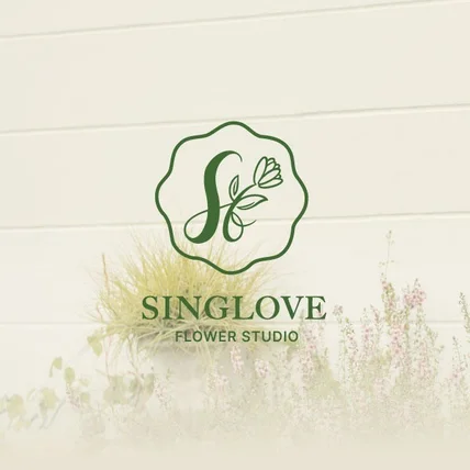 포트폴리오-SINGLOVE 로고디자인