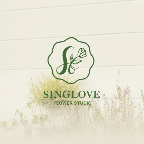 포트폴리오-SINGLOVE 로고디자인