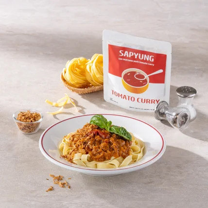 포트폴리오-[Food 사진 촬영/보정] 토마토 카레 연출 사진 촬영