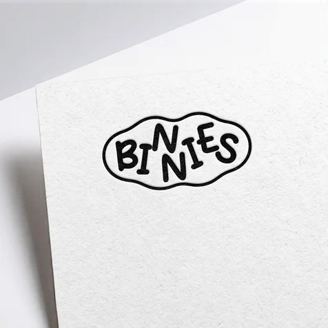포트폴리오-[BINNIES]카페 로고