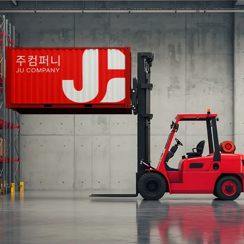 포트폴리오-물류회사 로고디자인