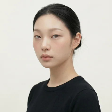 포트폴리오-동양적인 내추럴 뷰티형 AI 여성 모델