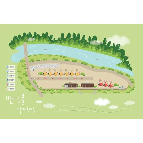 포트폴리오-캠핑장 배치도