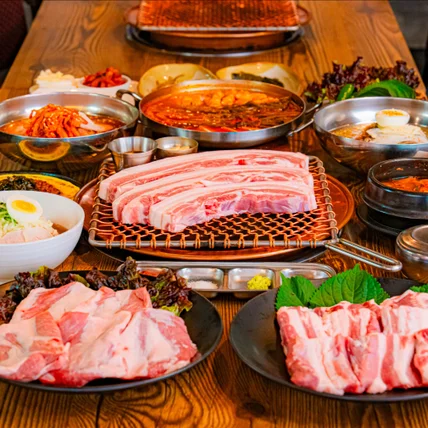 포트폴리오-[세팅/촬영/조명/보정] 고기집 플레이스 음식 세팅 메뉴 사진 촬영 및 보정