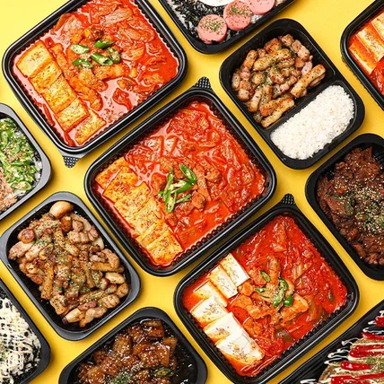 포트폴리오-[기획/촬영/보정] 김치찜 매장 배달앱 메뉴/대문사진