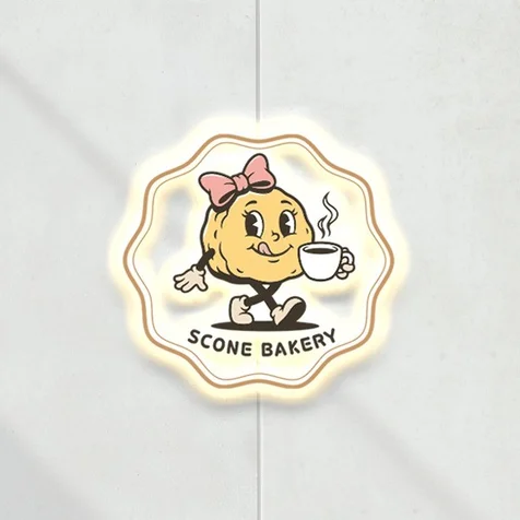 포트폴리오-[SCONE BAKERY] 스콘 로고