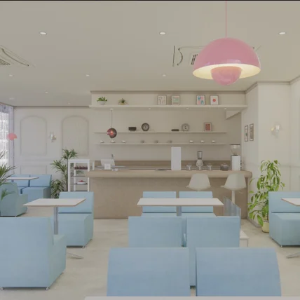 포트폴리오-카페 인테리어