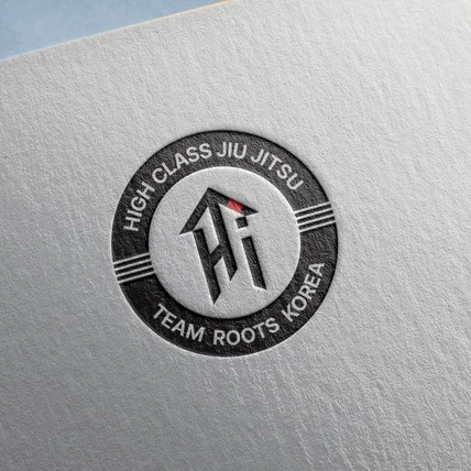 포트폴리오-주짓수 로고 디자인