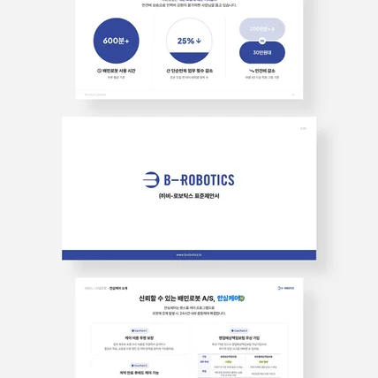 포트폴리오-㈜B-ROBOTICS 제안서 PPT