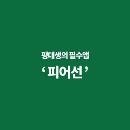 포트폴리오-피어선