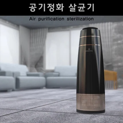 포트폴리오-[모션그래픽/3D모델링,사운드] 360도 공기청정기 _ 다중 필터로 정화 살균 클리닝