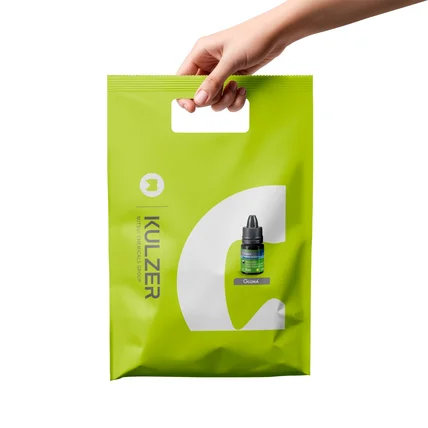 포트폴리오-KULZER 브랜드 비닐 쇼핑백 디자인