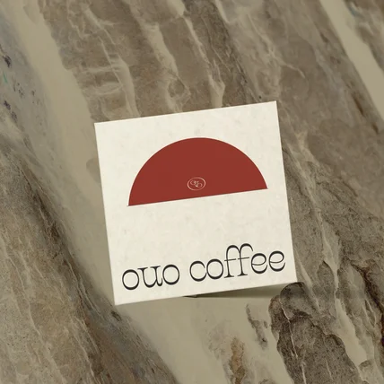 포트폴리오-OUO COFFEE 로고디자인 + 패키지 브랜딩 디자인