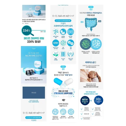 포트폴리오-건기식 유산균 상세페이지