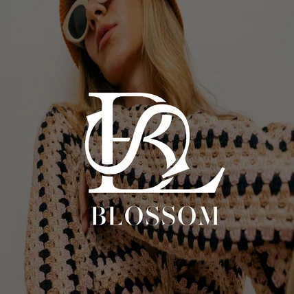 포트폴리오-의류 고급 로고