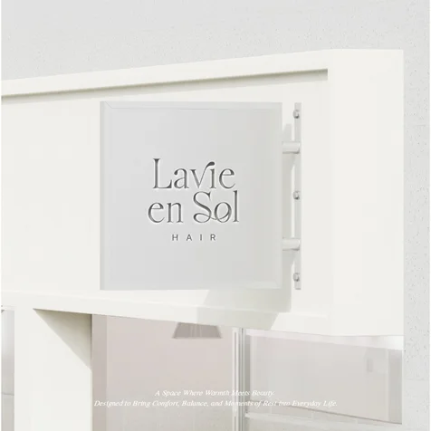 포트폴리오-Lavieen Sol * 헤어샵