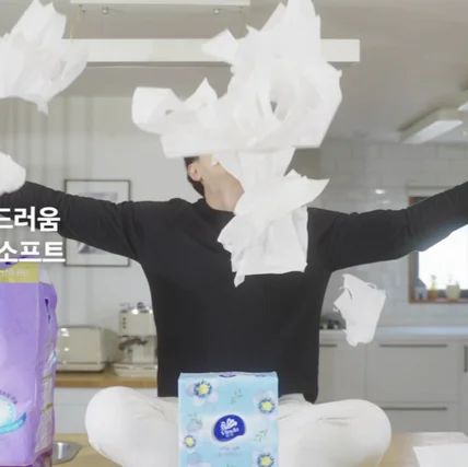 포트폴리오-[기획/촬영/편집] 해외 생필품 브랜드 Vinda 런칭 숏폼 바이럴영상