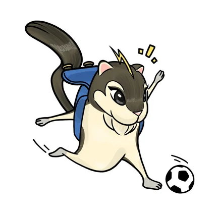 포트폴리오-티키타카 다람쥐 캐릭터 디자인