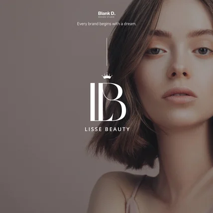 포트폴리오-[뷰티샵] LISSE BEAUTY 뷰티샵 로고 디자인