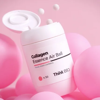 포트폴리오-띵크바이오 에어볼세럼 제품컷, 사용감 연출샷 제작