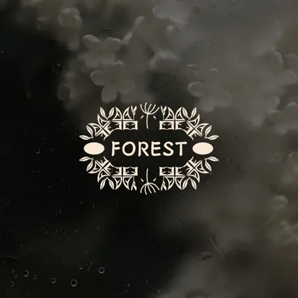 포트폴리오-휴식컨셉의 클래식한 커뮤니티 로고디자인